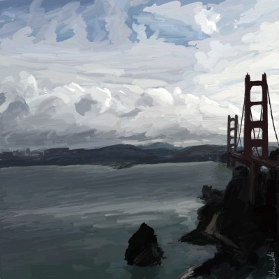 San Fran bay. | Monty | Digital Drawing | PENUP