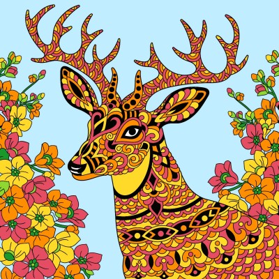 Deer in Camo | Flutterby420 | Digital Drawing | PENUP