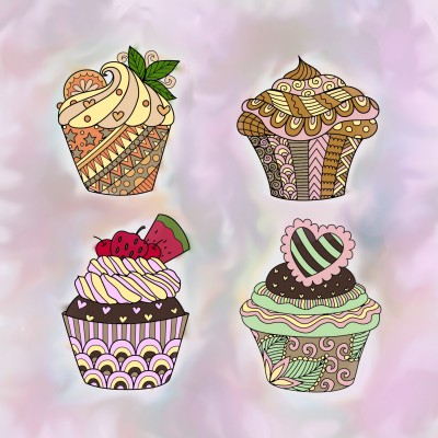 Cup-CAke-CaKe-CakEs!! | Mrs.B | Digital Drawing | PENUP