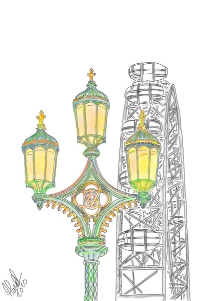The London Eye | StevenCarroll | Digital Drawing | PENUP