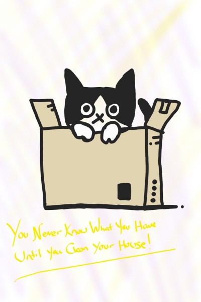 cat in the box  | Georgia | Digital Drawing | PENUP