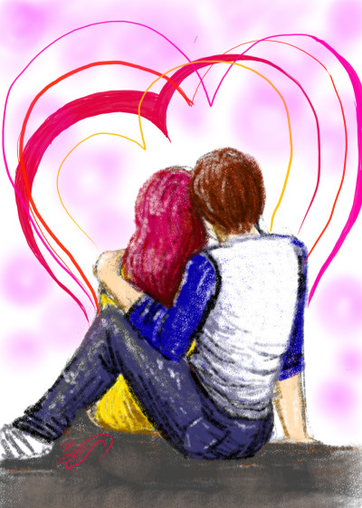 happy valentin♡ | sitaArt | Digital Drawing | PENUP