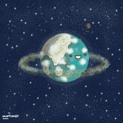 Mintcrust Planet | Doodle.Space | Digital Drawing | PENUP