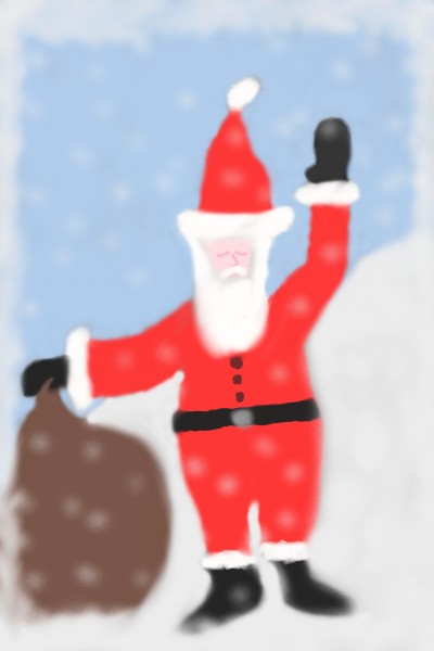 Father Christmas  | Sy-Warbrick | Digital Drawing | PENUP