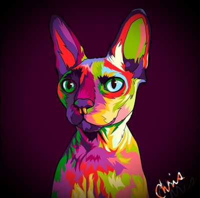 cat blend | Chrissy | Digital Drawing | PENUP