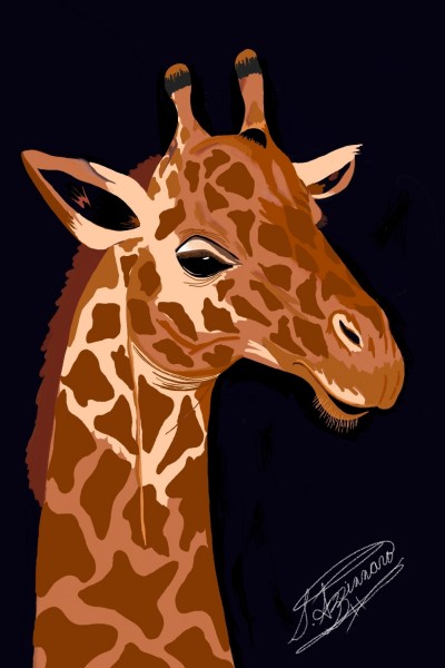 Giraffe  | snazz | Digital Drawing | PENUP