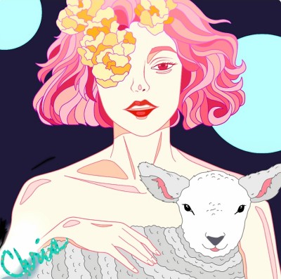 Pet sheep | Chrissy | Digital Drawing | PENUP