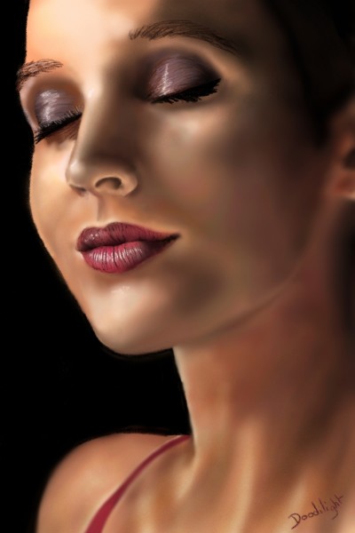 Portrait de Julie Obispo | Doodilight | Digital Drawing | PENUP