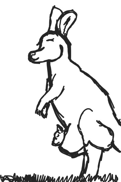 kangaroo ◇ | alexa227 | Digital Drawing | PENUP