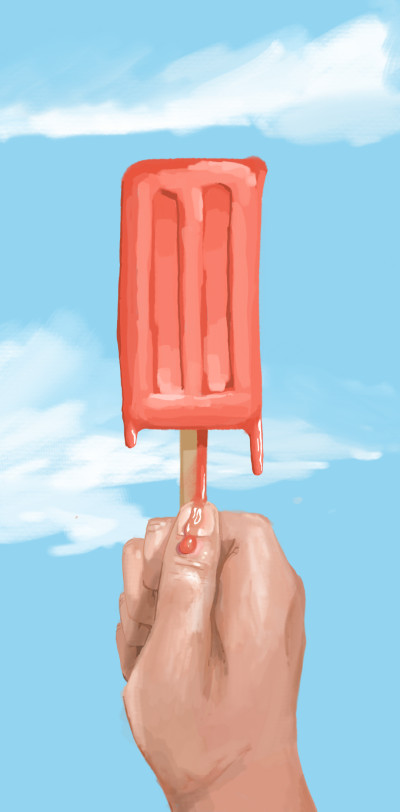 Melting Popsicle | extrawafflez | Digital Drawing | PENUP