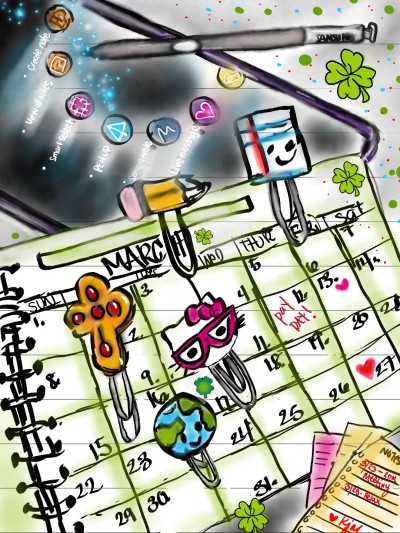 ☆reminders, calendar and notes. | kitt | Digital Drawing | PENUP