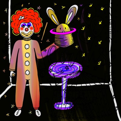I don't like clowns... | missT | Digital Drawing | PENUP