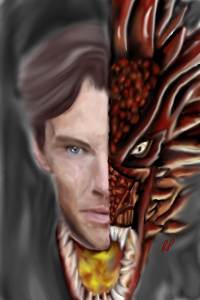 Smaug/Benedict Cumberbatch | Rebecca | Digital Drawing | PENUP