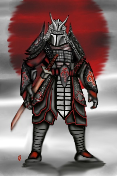 Mandalorian Samurai | Rebecca | Digital Drawing | PENUP