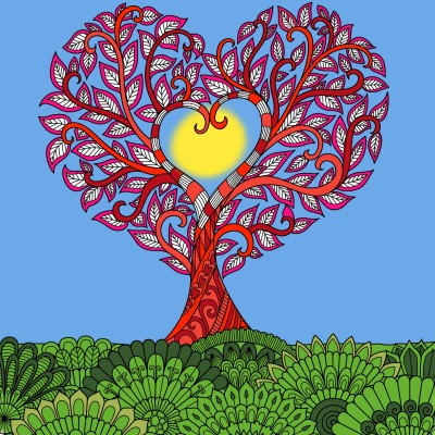 Tree of Love | kingMe | Digital Drawing | PENUP