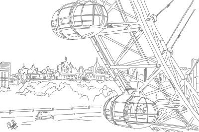 London Eye | StevenCarroll | Digital Drawing | PENUP