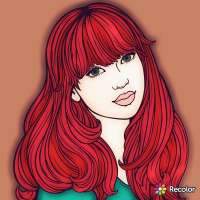 redhead | Chrissy | Digital Drawing | PENUP