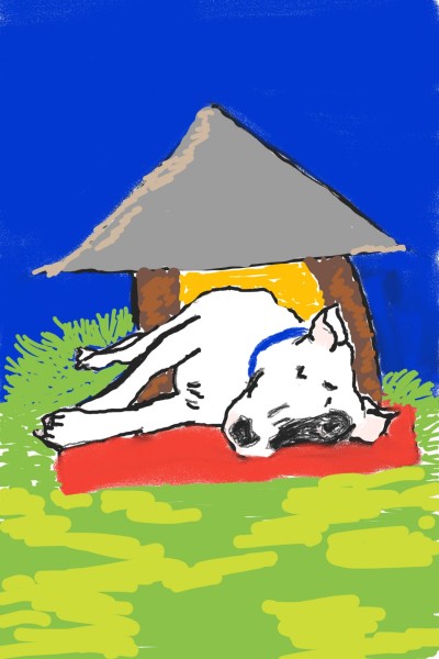 sleepy dog | Anevans2 | Digital Drawing | PENUP