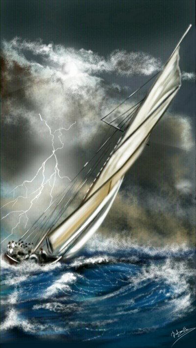 The storm  | Abex | Digital Drawing | PENUP