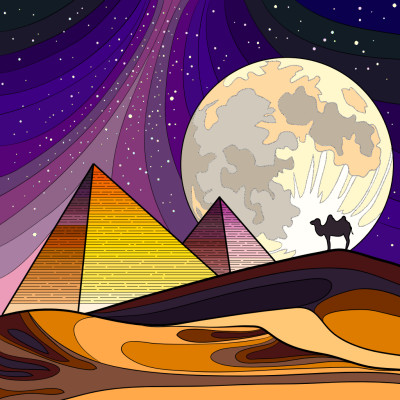 Égypte  | toutfaire | Digital Drawing | PENUP