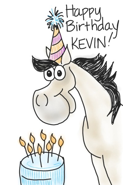 Happy Birthday whiteboykevin! | shadowmare72 | Digital Drawing | PENUP
