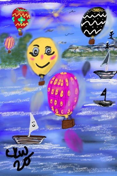 air balloon festival | Daisy-C.K.W. | Digital Drawing | PENUP