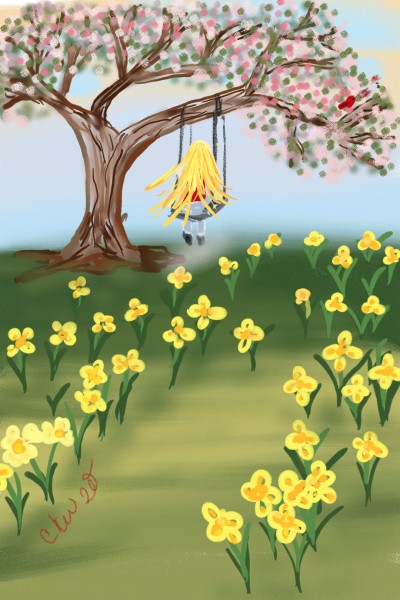 spring Day | Daisy-C.K.W. | Digital Drawing | PENUP