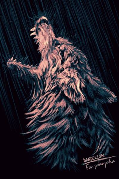 <Wolf > | -DANDELION- | Digital Drawing | PENUP