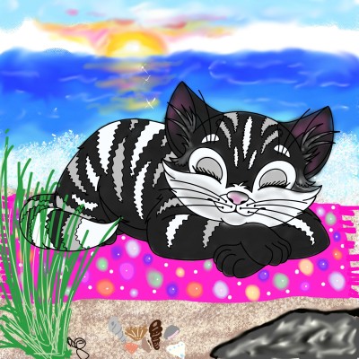 Oh, to have a cats life | Jules | Digital Drawing | PENUP