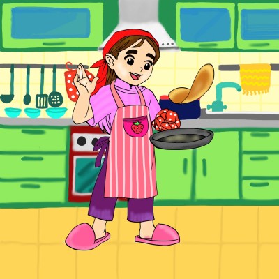 It's Cooking Time! | Devika | Digital Drawing | PENUP