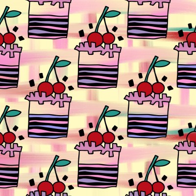 cherry flavor cake | Miss | Digital Drawing | PENUP