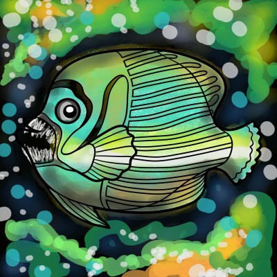 Piranha | lopz | Digital Drawing | PENUP