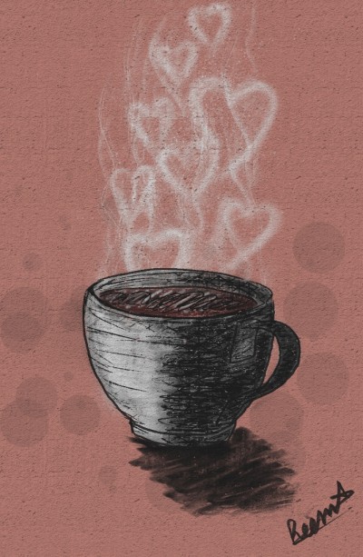Coffee addiction  | Reema21 | Digital Drawing | PENUP