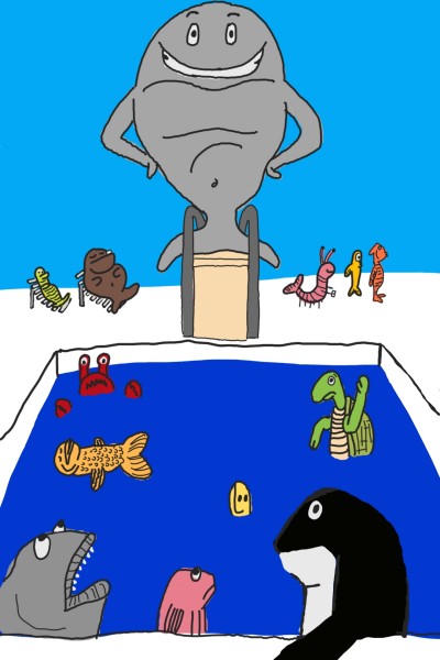 Pool Fish Party | EddieTime | Digital Drawing | PENUP