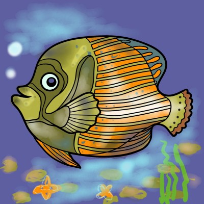 Color Fish ♡♡ | regina | Digital Drawing | PENUP