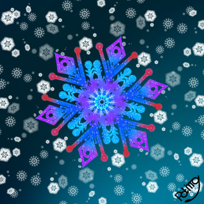 snowflake  | cosmo | Digital Drawing | PENUP