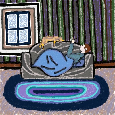 Wtf is Under that Blanket?! | ArmoredArtist | Digital Drawing | PENUP