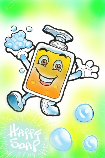 Happy Soap | EDWIN | Digital Drawing | PENUP