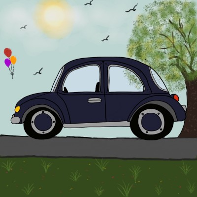 PArKed On THe SidE | Mrs.B | Digital Drawing | PENUP