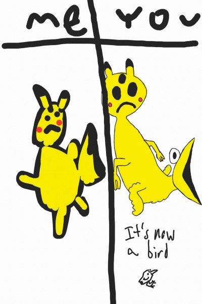 Pikachu but a bird | Arabella | Digital Drawing | PENUP