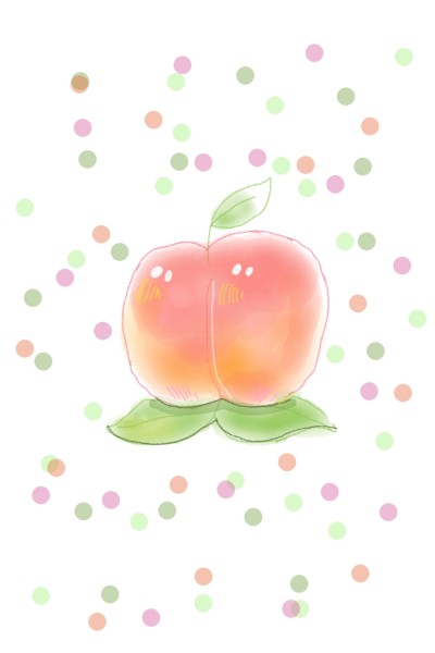 Peach | Iris | Digital Drawing | PENUP