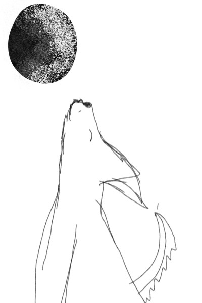 Pov: When the moon looking better than d wolf | Kamaria | Digital Drawing | PENUP