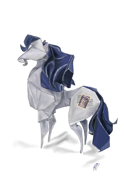 Horse origami | Rebecca | Digital Drawing | PENUP