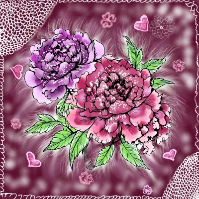 flower  | Jina | Digital Drawing | PENUP