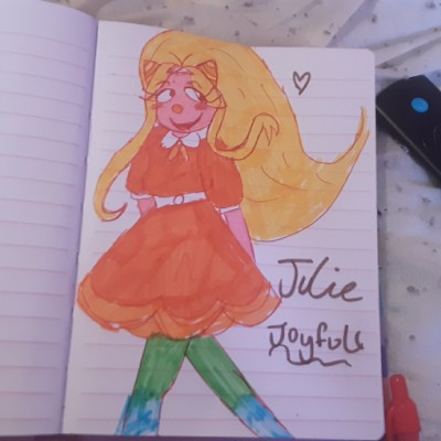 Julie joyful! (Welcome home)  | _-Annabelle_- | Digital Drawing | PENUP