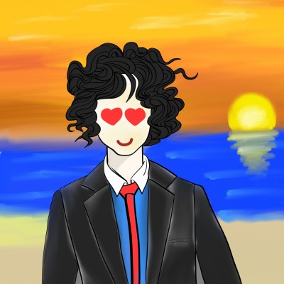 sunset at the beach  | Moby | Digital Drawing | PENUP