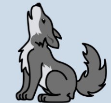 wolf | amongus | Digital Drawing | PENUP