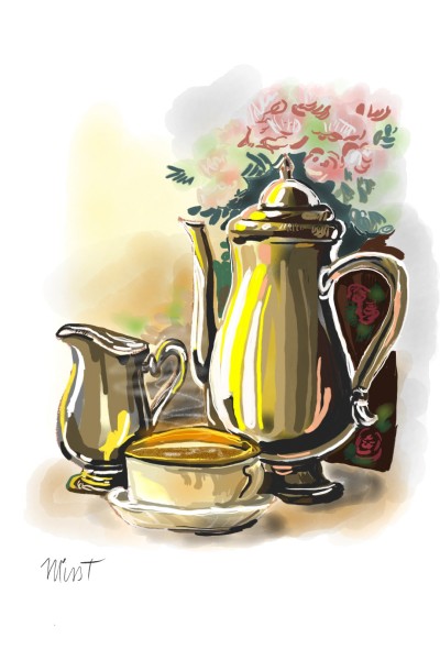 hot tea | missT | Digital Drawing | PENUP