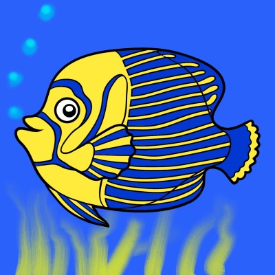 Tropical fish | L-DY | Digital Drawing | PENUP
