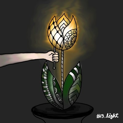 tulip-shaped lamp:) | kjy | Digital Drawing | PENUP